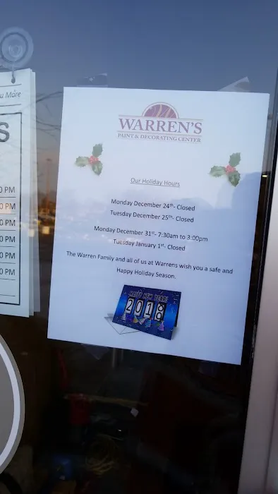 Warren's Paint & Decorating Picture 2