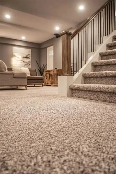 Transform Your Basement with These Durable Carpet Options