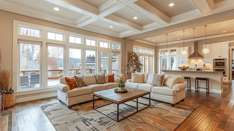 Using Carpets to Define Zones in Open Floor Plans