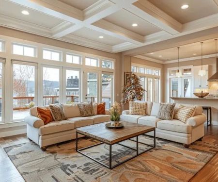 Using Carpets to Define Zones in Open Floor Plans