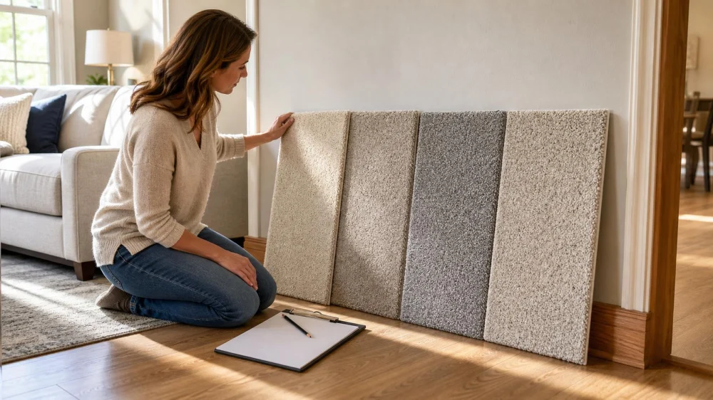 How to Test Carpet Samples at Home Before Buying