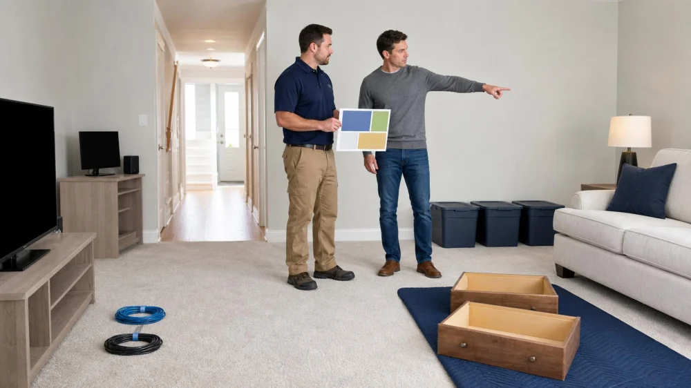 Furniture Prep for Carpet Installation: A Room-by-Room Checklist