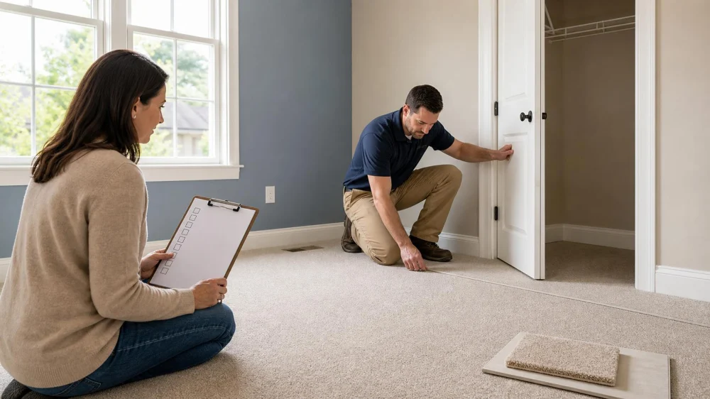 How to Review a New Carpet Installation Punch List