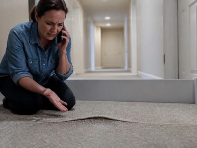 Carpet Seam Lifting: Protect the Edge and Call