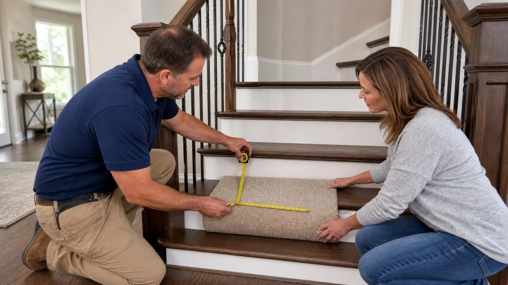 Carpet for Stairs: Measure, Secure Edges, and Plan Turns