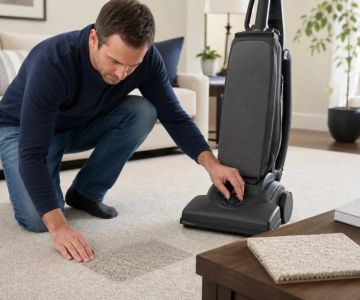 Vacuum Settings for Carpet: Test Height and Brush Action