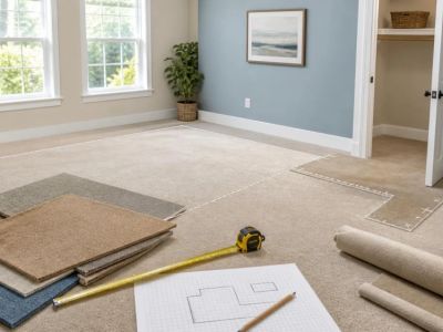 Carpet Measurement Worksheet: Include Closets, Doors, and Waste