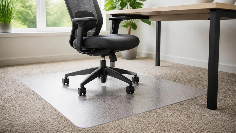 Rolling Office Chair on Carpet: Protect Pile, Seams, and Subfloor