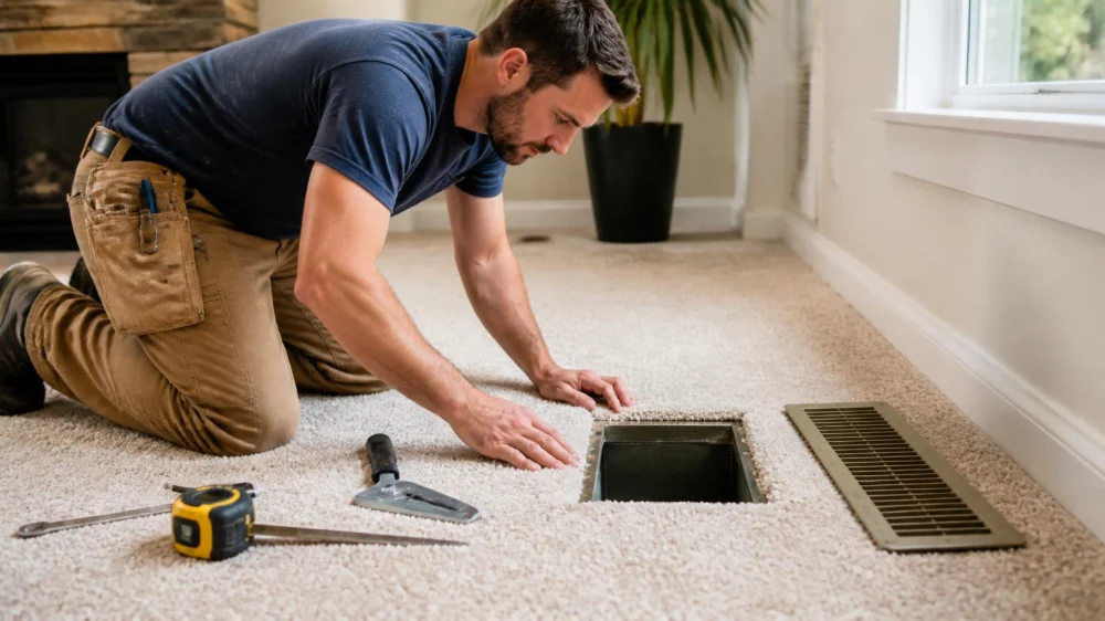 Carpet Around Floor Vents: Keep Airflow and Access Clear