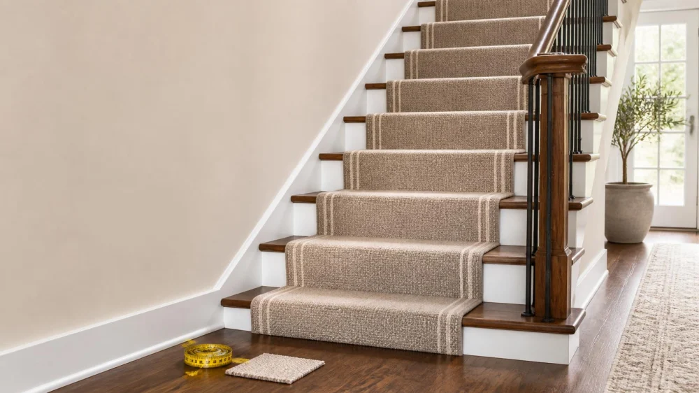 Carpet Stair Runner: Measure, Fit, and Plan Installation