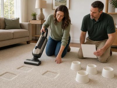 Carpet Furniture Dents: Test Gentle Recovery Without High Heat
