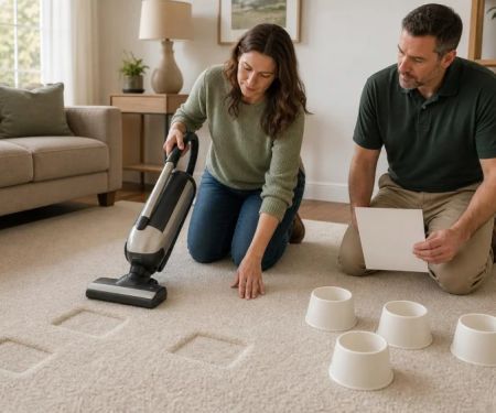 Carpet Furniture Dents: Test Gentle Recovery Without High Heat