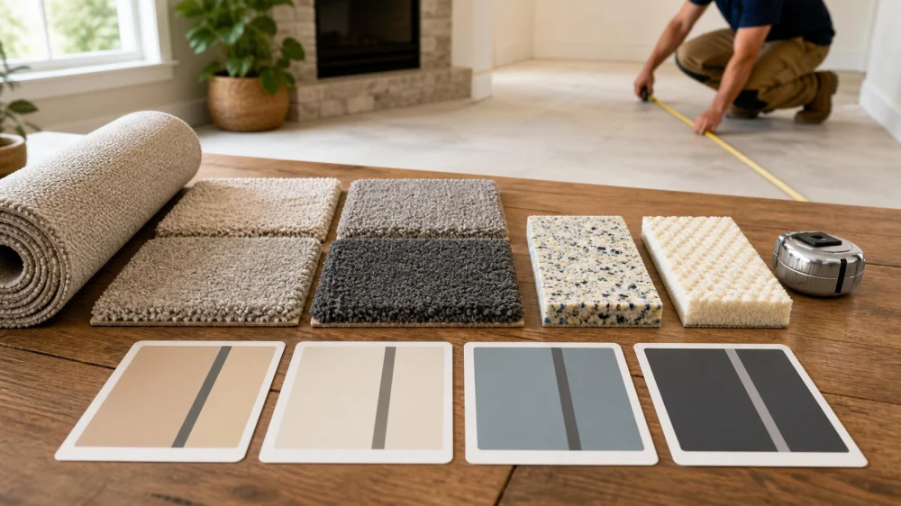 Carpet Quote Comparison: Match Material, Pad, Labor, and Waste
