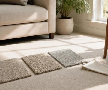 Test Carpet Samples at Home: Light, Traffic, and Furniture