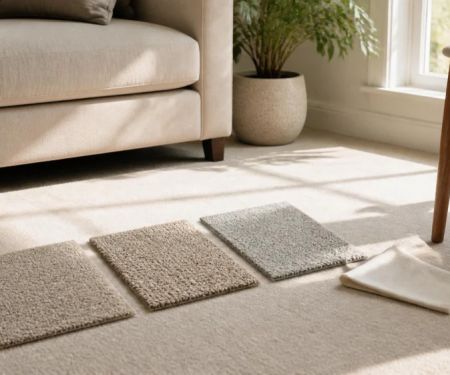 Test Carpet Samples at Home: Light, Traffic, and Furniture