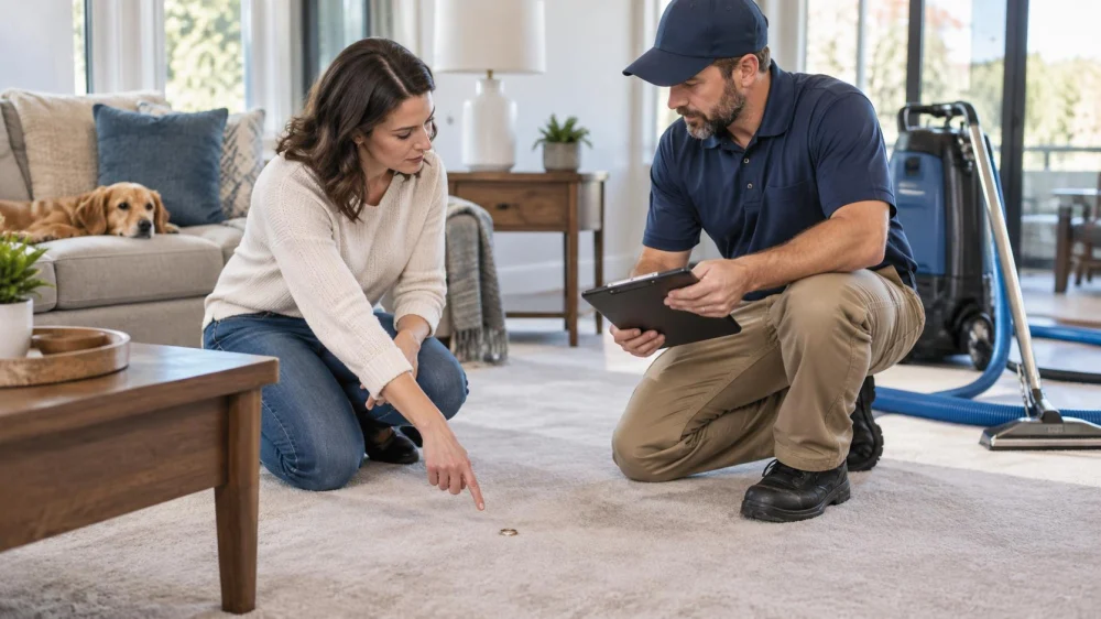 Carpet Service Lost Item: Description, Timeline, and Response
