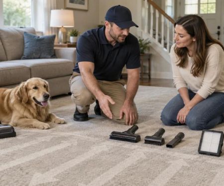 Carpet Pet Hair Plan: Vacuum Pattern, Tools, and Filters