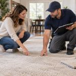 Carpet Service Work Notes: Condition, Timing, and Questions