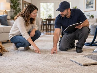 Carpet Service Work Notes: Condition, Timing, and Questions