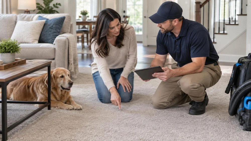 Carpet Service Intake Call: Define Scope Before the Appointment