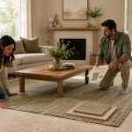 Area Rug Over Carpet: Grip, Curl, and Door Clearance