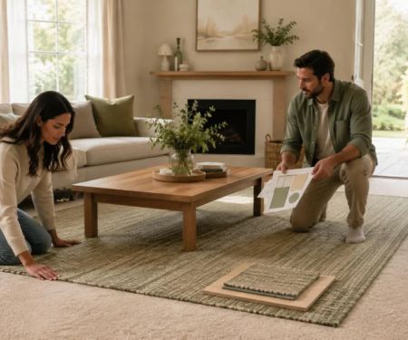 Area Rug Over Carpet: Grip, Curl, and Door Clearance