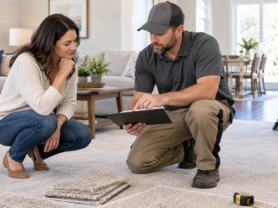 Carpet Service Change Order: Approve Scope and Cost in Writing