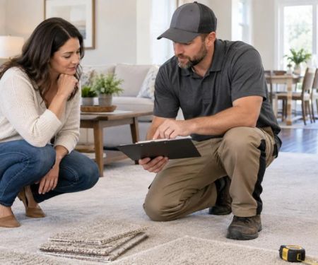 Carpet Service Change Order: Approve Scope and Cost in Writing
