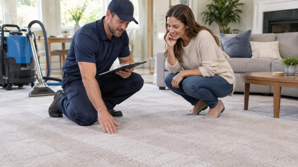 Carpet Service Completion Review: Test the Result Before Sign-Off