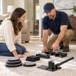 Carpet Furniture Lift Plan: Pads, Weight, and Placement