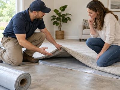 Carpet Moisture Barrier: Slab, Product, and Warranty