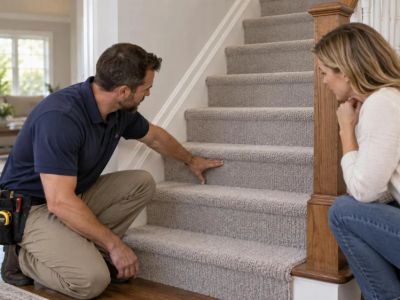 Carpet Stair Installation: Nosing, Seams, and Safety