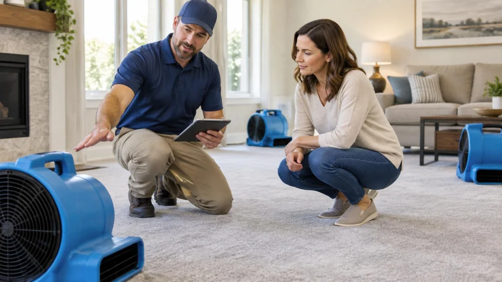 Carpet Cleaning Dry-Time Plan: Airflow, Access, and Safety