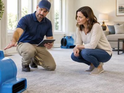 Carpet Cleaning Dry-Time Plan: Airflow, Access, and Safety
