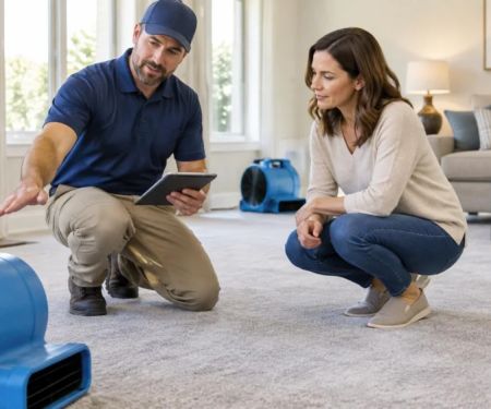 Carpet Cleaning Dry-Time Plan: Airflow, Access, and Safety