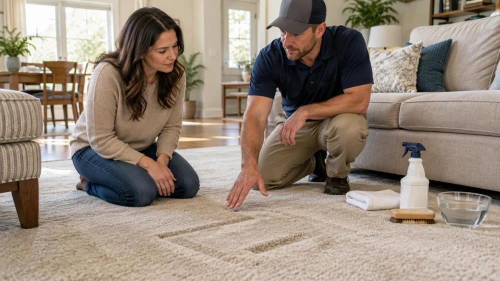 Carpet Furniture Dents: Fibre, Moisture, and Recovery