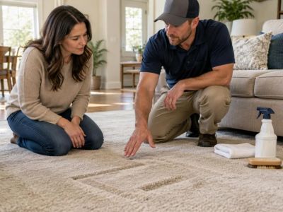 Carpet Furniture Dents: Fibre, Moisture, and Recovery
