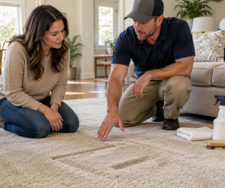 Carpet Furniture Dents: Fibre, Moisture, and Recovery