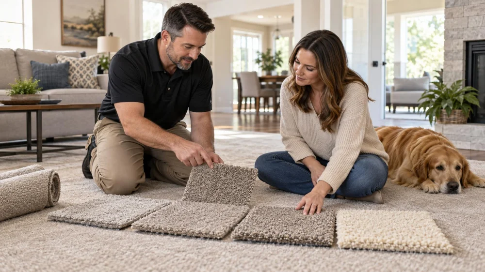 Carpet Fibre Comparison: Nylon, Polyester, Wool, and Use