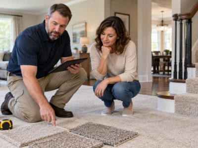 Carpet Quote Measurement: Rooms, Stairs, Waste, and Scope