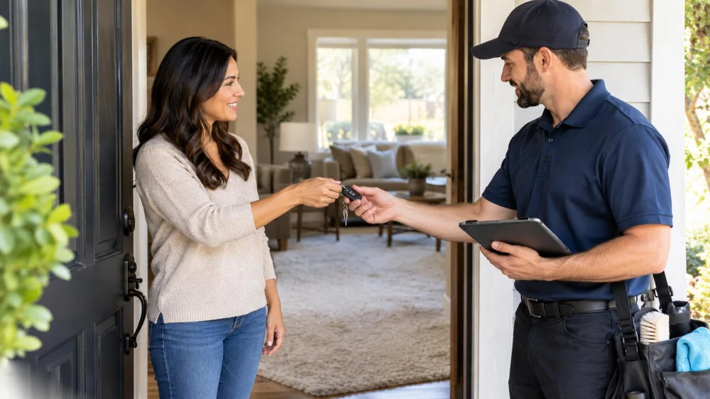 Carpet Service Access Handoff: Checks Before the Next Step