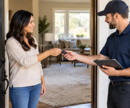 Carpet Service Access Handoff: Checks Before the Next Step