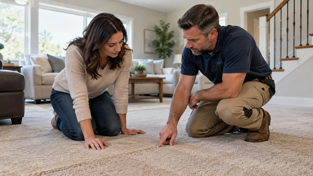 Assess a Visible Carpet Join: Traffic, Edges, and Repair