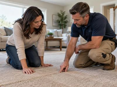 Assess a Visible Carpet Join: Traffic, Edges, and Repair