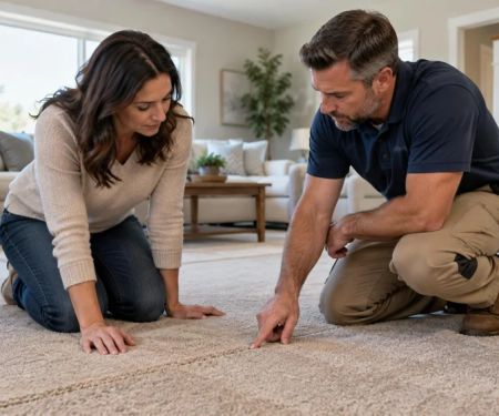 Assess a Visible Carpet Join: Traffic, Edges, and Repair