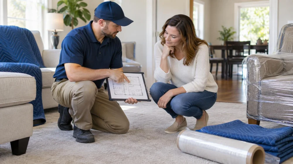 Carpet Furniture Move Plan: Rooms, Weight, and Protection